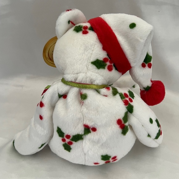 1998 Holiday Teddy - Beanie Baby with Original Tags - Picture 3 of 4